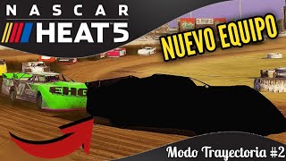 Carrera espectacular y ficho por NUEVO EQUIPO - Nascar Heat 5 Trayectoria #2