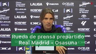 Previa del Real Madrid vs Osasuna | La Liga