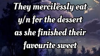 BTS Imagine 😏🥵 They merciIessIy eat y/n for the dessert as she finished their favourite sweet