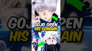 Gojo Open His Domain To Kill Sukuna | #jujutsukaisen #jjk #gojo #sukuna #yuji #anime