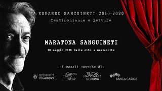 MARATONA SANGUINETI - 18 Maggio 2020 dalle otto a mezzanotte