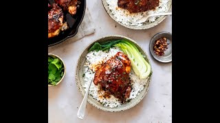 Slow Cooker Honey Garlic Chicken Thighs (Aldi Ingredients Only)