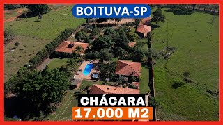 Chácara de 17.000 m2 a venda em Boituva-SP.