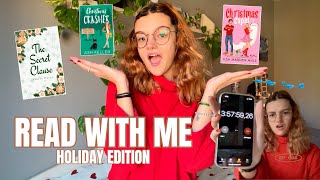 reading only christmas books for a day | spoiler free reading vlog (vlogmas 2)