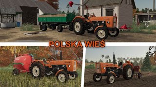 ⭐Farming Simulator 19 Polska Wieś  Timelapse #4⭐Jesienne Prace Na Zagrodach Sprzedaż Zboża Gnojowica