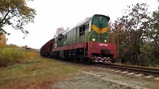 Маневровий тепловоз ЧМЭ3Т-6595 26.10.2015 / Shunting diesel locomotive ChME3T-6595