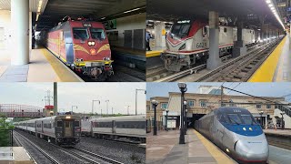 Amtrak & NJ Transit Secaucus Junction & Penn Station Railfanning (5/11 - 6/2/24)