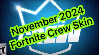 November 2024 Fortnite Crew Skin Kyran