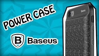 A INCRÍVEL CAPA CARREGADORA DA BASEUS P/ IPHONE 7 | REVIEW | TECHNONERD