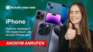 iPhone - Nummer unterdrücken / anonym anrufen •  • 📲 • 👤 • Anleitung | Tutorial