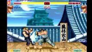 Super Street Fighter 2 Turbo Ryu/M. Bison Gameplay