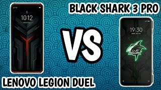 lenovo LEGION DUEL vs xiaomi BLACK SHARK 3 PRO || SND 865+ VS SND 865 ||