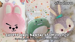 SHOPEE HAUL BANTAL SELIMUT COCOK BUAT TRAVELLING WAJIB PUNYA RACUN TIKTOK