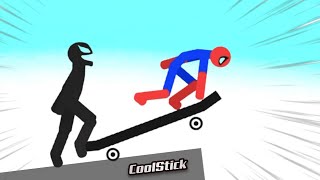 Best Falls ⏩ Stickman Dismounting Funny Moments #105