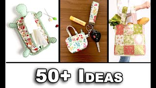 50+ Ideas for Easy Sewing Projects When You're Bored