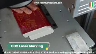 बेच नंबर और डेट प्रिंटिंग मशीन  - Paper Marking and Cutting CO2, #CO2laser, #batchcodeprintingmachie