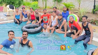 Family Picnic at Farm house | Pool Party | Swimming Pool | Kota Vlogs