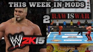 New Wrestlers & New Arenas : This Week in Mods 2 WWE 2K15 PC