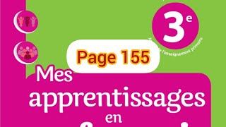 L'eau permet la vie page 155. Mes apprentissages en français 3AEP