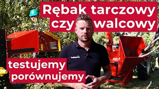 Jaki rębak do gałęzi - tarczowy czy walcowy? Test Remet R150 i 4FARMER BX-62S :: Traktor.com.pl