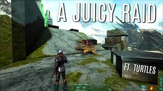 SO MUCH LOOT in the Sneaky Base [Raid] - MTS PVP (E8) - ARK Survival