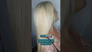 COMO HACER MECHAS RUBIO IRISADO - LOIRO PERFEITO #hair #hairstyle #colordecabello #decoloracion