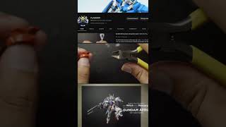 Gundam Aerial Waist Unit ASMR Speed build #fyp #gundam #buildgundam #gundamhg