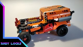 Самоделка hot rod из Lego technic