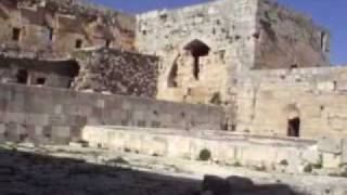 Crusader Fortress Krak des Chevaliers Part 3 Knights quarters.mp4