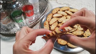 Biscotti marocchini, buonissimi e facili da preparare👍