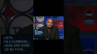 Classic Charles Barkley reading a teleprompter is too hilarious 😂😂 #insidethenba #nba #shorts