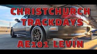 Christchurch Track day Digdady Racing Toyota Levin Ae101