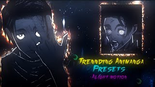 trending animanga presets|| alight motion ||@Blckxbvn.__