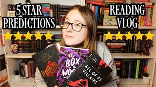 5 STAR PREDICTIONS READING VLOG ⭐️