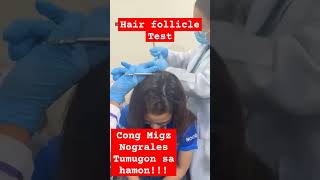 Tugon sa Hamon Hair Follicle Test Ginawa ni Cong Migz Nograles. #pbbm #vpsara #saraduterte