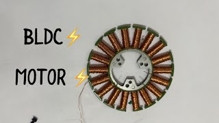 BLDC MOTOR FLOPPY-DRIVE. ⚡️ मोटर कंट्रोल करें । 3 PHASE ⚡️