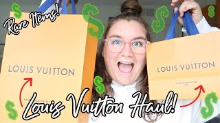 LOUIS VUITTON DOUBLE UNBOXING HAUL *Rare Items*