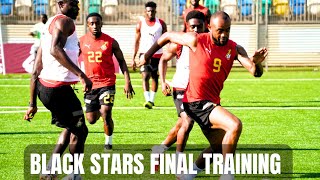 2025 AFCON Qualifiers: Black Stars hold final training session | Win tomorrow or trouble