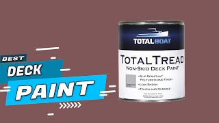 Top 5  Best Deck Paints Review in 2021