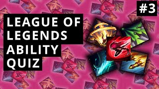 LoL Ability Quiz #3 - Guess The Champions By The Abilities