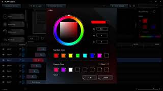 Creating moving Rainbow Effect on Aura Creator for ROG Laptops