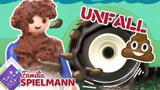 OMG VOLL ERWISCHT - der Unfall mit dem Wohnmobil!!  Playmobil Familie Spielmann