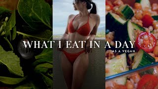 WHAT I EAT IN A DAY AS A VEGAN | easy, plant-based, and realistic recipes for the day