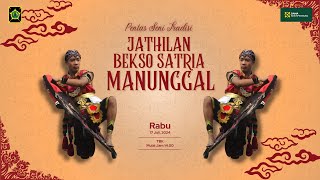 Pentas Seni Tradisi 2024 -Jathilan Bekso Satria Manunggal babak 2 - Halaman Taman Budaya Kulon Progo