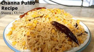 Chaana Daal Pulao Recipe By Sheena's Kitchen