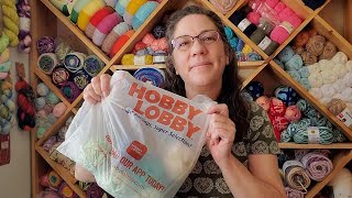 Mini Yarn Haul for Crochet Hot Pads