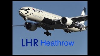 Arrivals at London Heathrow Airport RW27R Incl. LATAM Livery, A35K, A380...more(09-01-20)