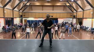 LA ZITELLA Line Dance - Hayling Island, UK Workshop with Ira Weisburd