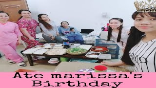 ATE MARISSA 32ND BIRTHDAY CELEBRATIONS  THANK YOU SA FOOD @small_chefmariz1301 #fypシ゚viral #viral