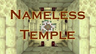 Over half way done? Nameless Temple | Minecraft map